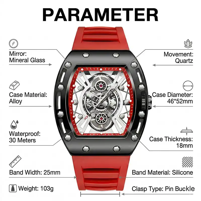 RM-M04 Skeleton Sport — detail 5